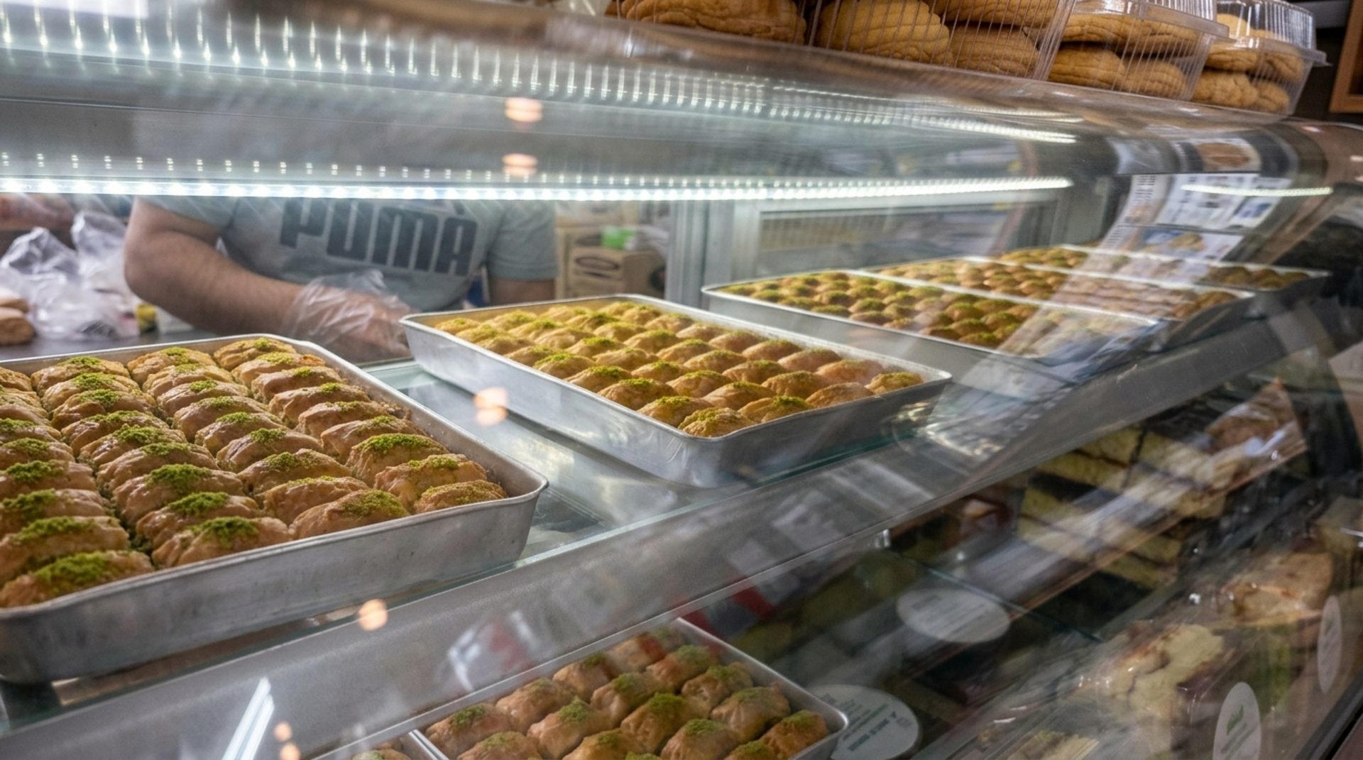 The sweets counter